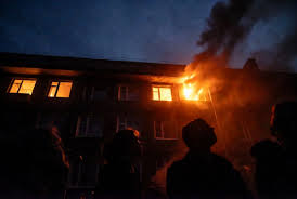 Rusiyada dəhşətli yanğın: Ana və dörd övladı həlak oldular