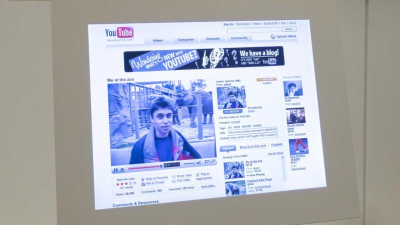 YouTube-a yüklənən ilk video London muzeyi tərəfindən alınıb