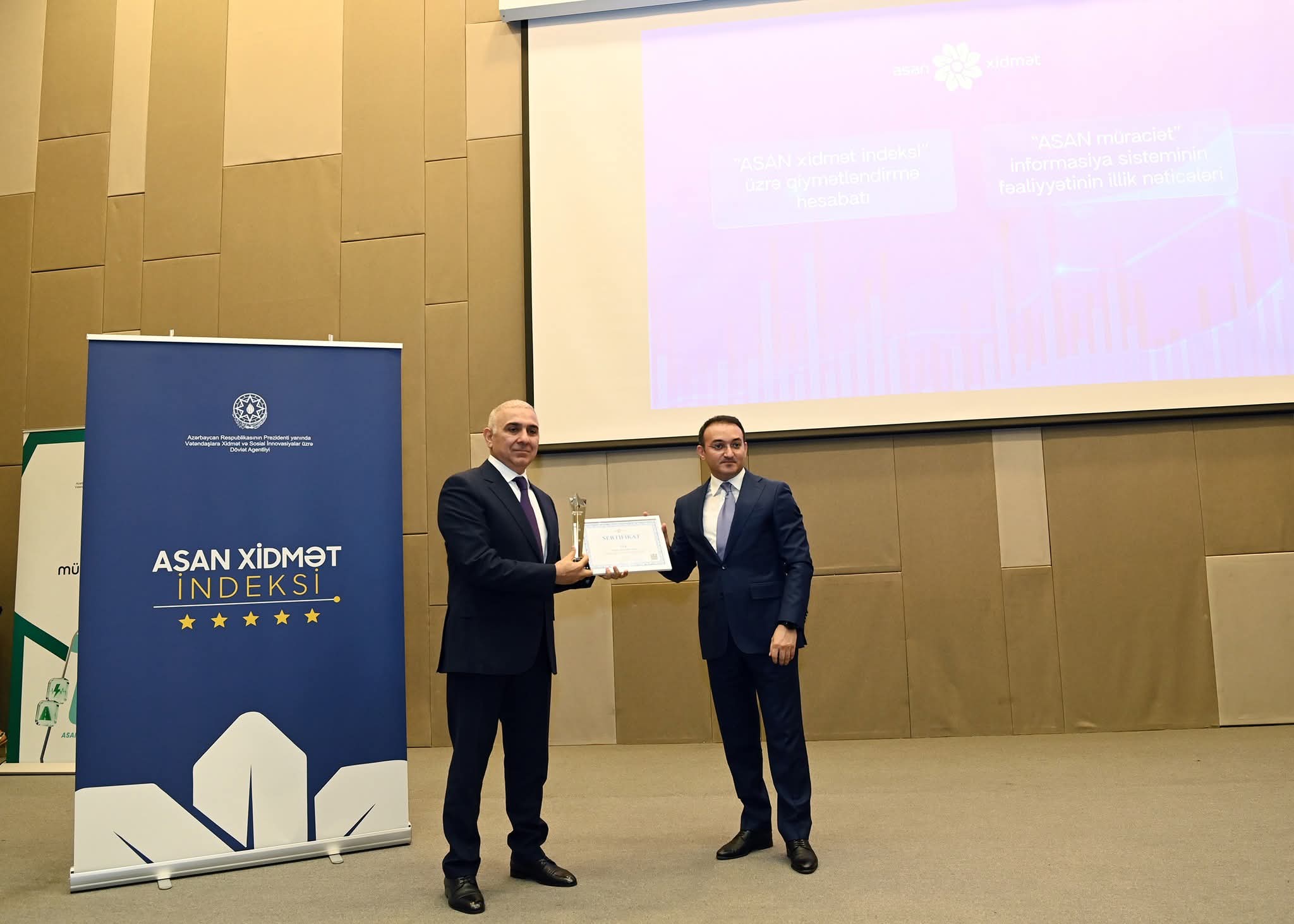 “Azərişıq” ASC “ASAN xidmət indeksi” üzrə qiymətləndirmə nəticələrinə əsasən 3-cü dəfə ardıcıl olaraq birinci yerə layiq görülüb