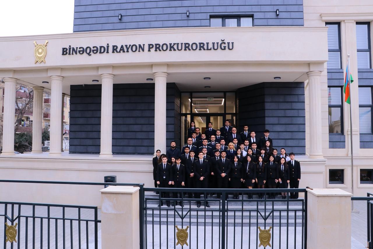 Binəqədi rayon prokurorluğunda “Açıq qapı günü” keçirilib