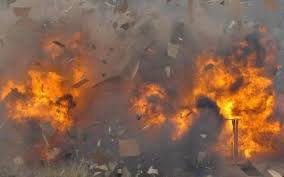 Yevlaxda kafedə PARTLAYIŞ - Ölən var