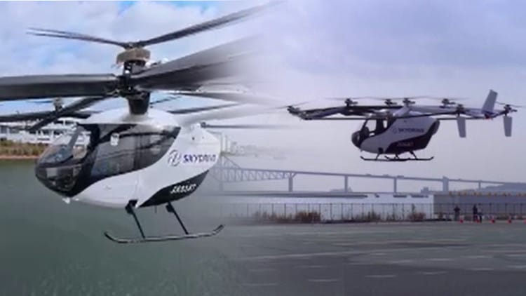 Uçan avtomobil reallığa çevrilir: Tokioda sınaq uçuşu