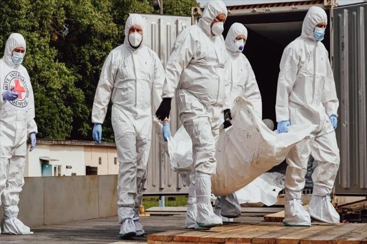 Rusiya daha 1000 hərbçinin meyitini Ukraynaya təhvil verib