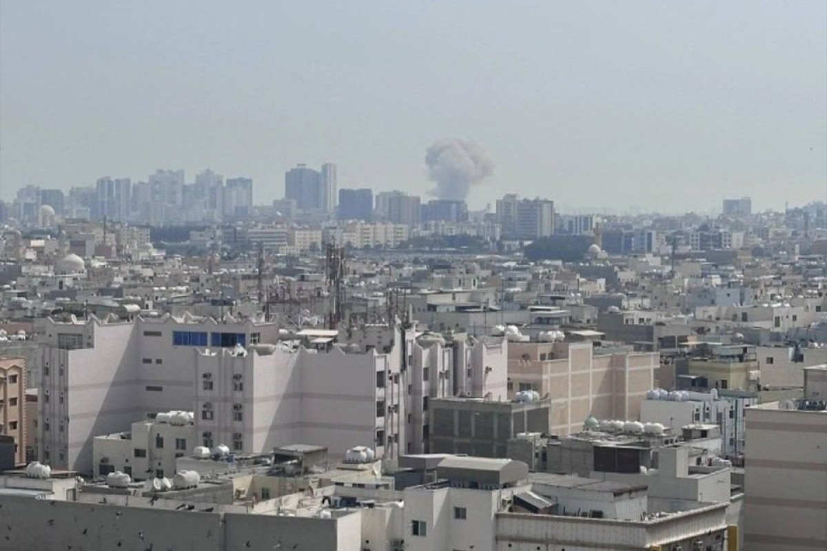 İran ABŞ-ın Bəhreyndəki 5-ci donanmasının qərargahını hədəf alıb - FOTO - YENİLƏNİB