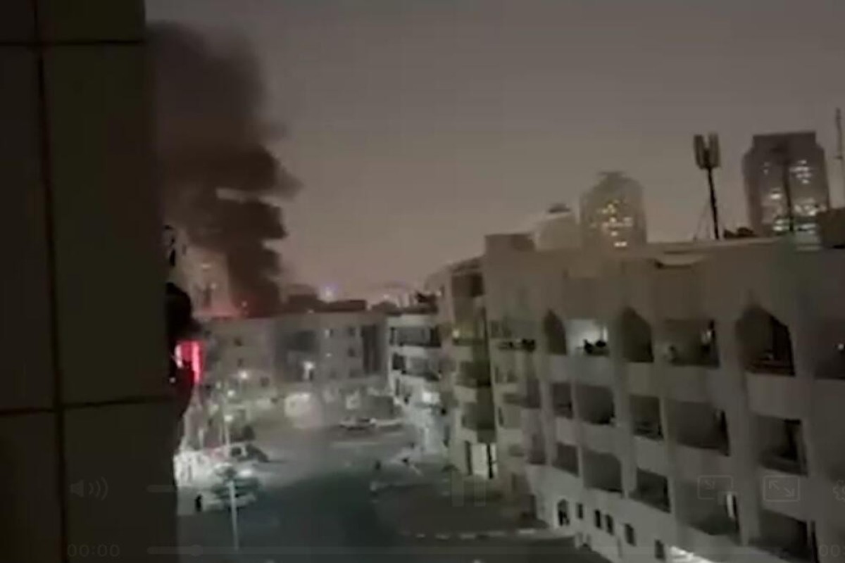 Dubayda ABŞ konsulluğunda PUA zərbəsi endirilib - VİDEO