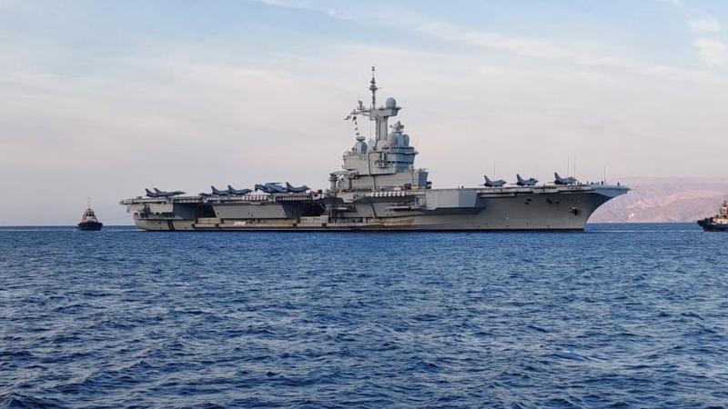 Fransa Şarl de Qoll təyyarədaşıyan gəmisini Aralıq dənizinə göndərir