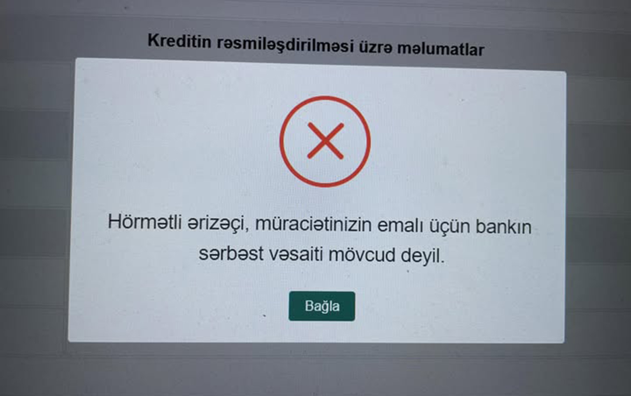 ​İpoteka limitləri saniyələr sonra bitdi?