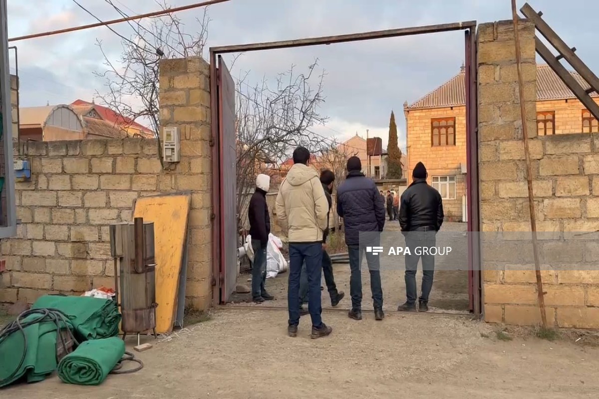 Gəncədə atasını qətlə yetirən 17 yaşlı yeniyetmə saxlanılıb - YENİLƏNİB - FOTO