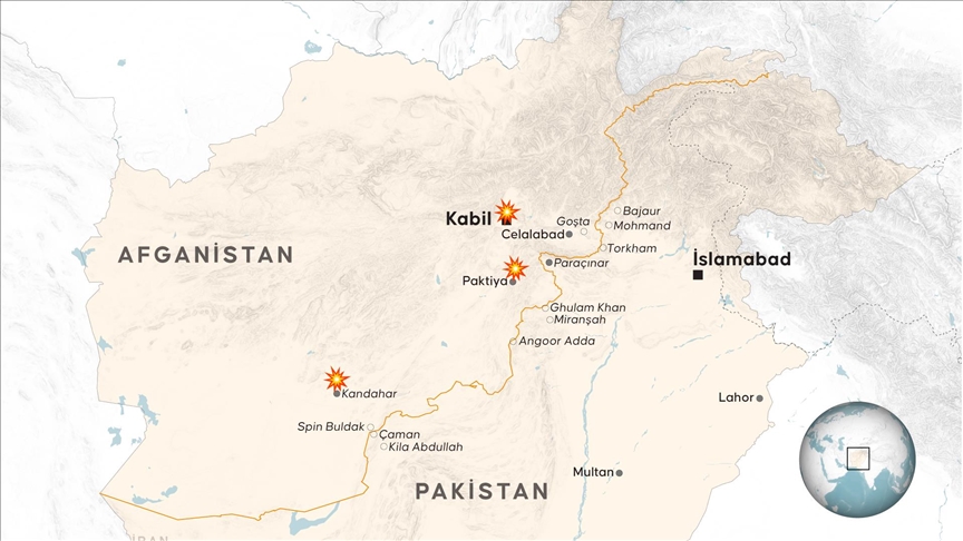 Əfqanıstan: Pakistan paytaxtımız Kabil və digər əraziləri hədəfə alıb