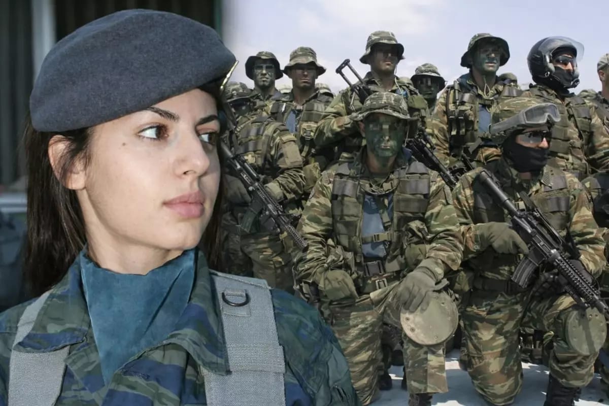Yunanıstan qadınları hərbi xidmətə çağırmağa başlayıb