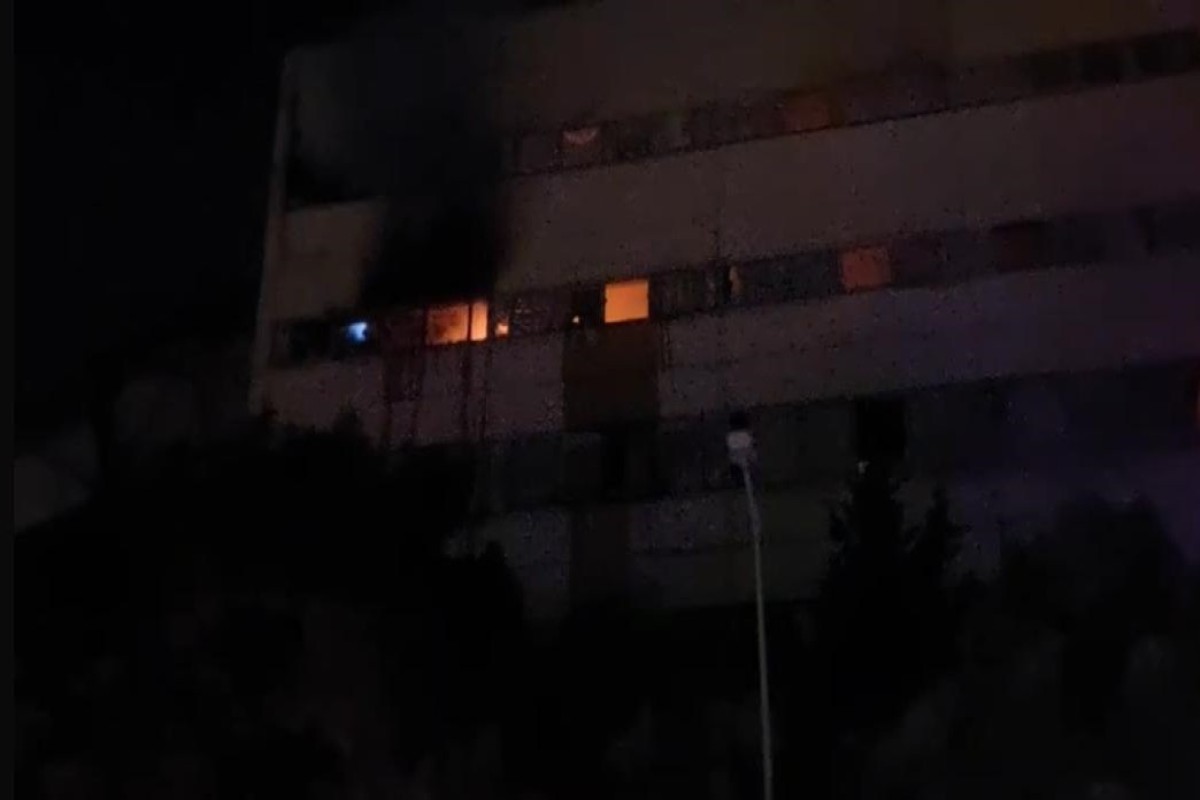 Binəqədidə yaşayış binasında baş verən yanğın söndürülüb - YENİLƏNİB