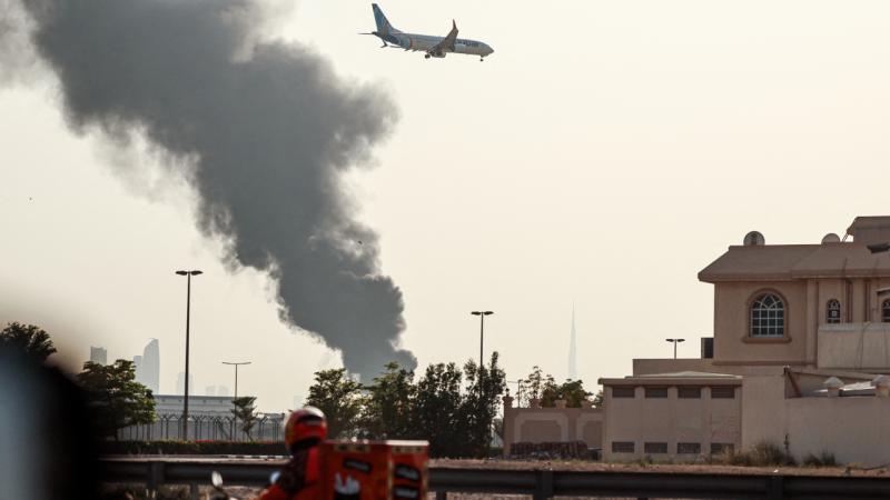 Dubay hava limanı yaxınlığındakı yanacaq anbarlarında yanğın söndürülüb
