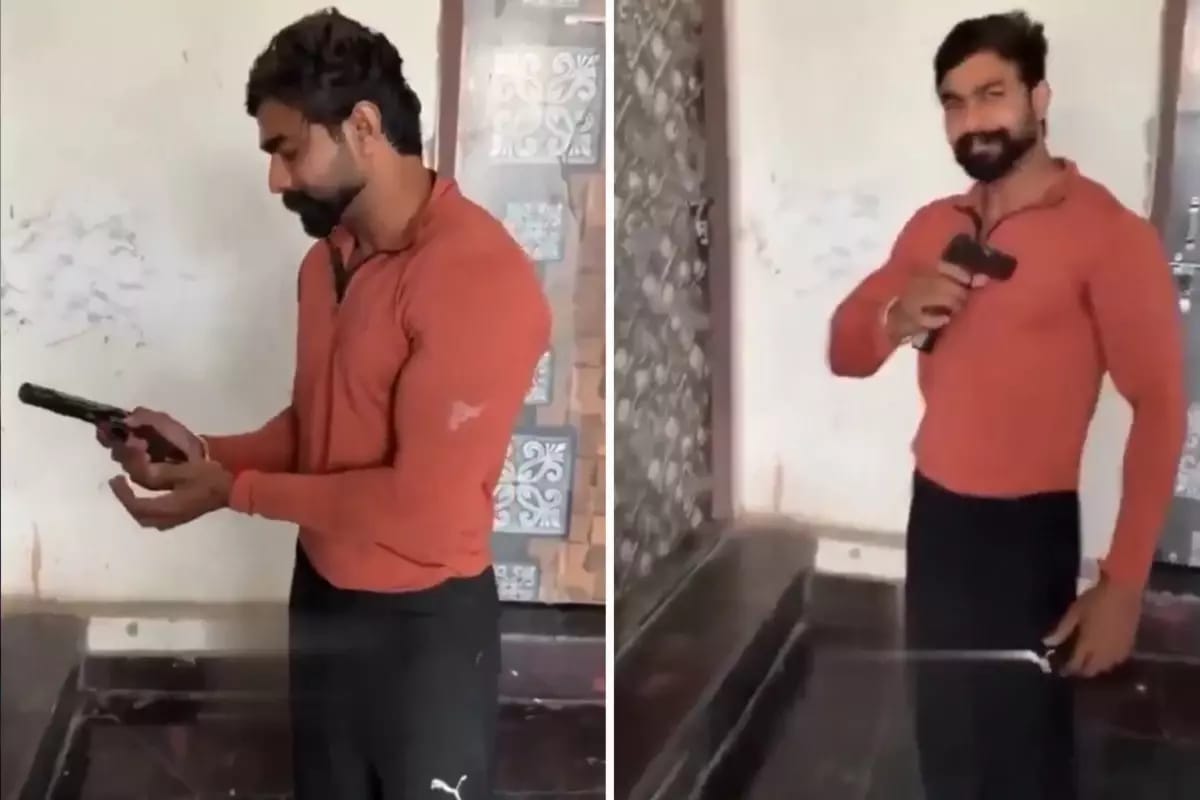 Silahla çəkiliş etdi, səhvən özünü öldürdü