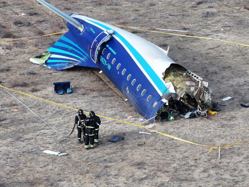 Qəzaya uğrayan AZAL təyyarəsi ilə bağlı yeni XƏBƏR VAR