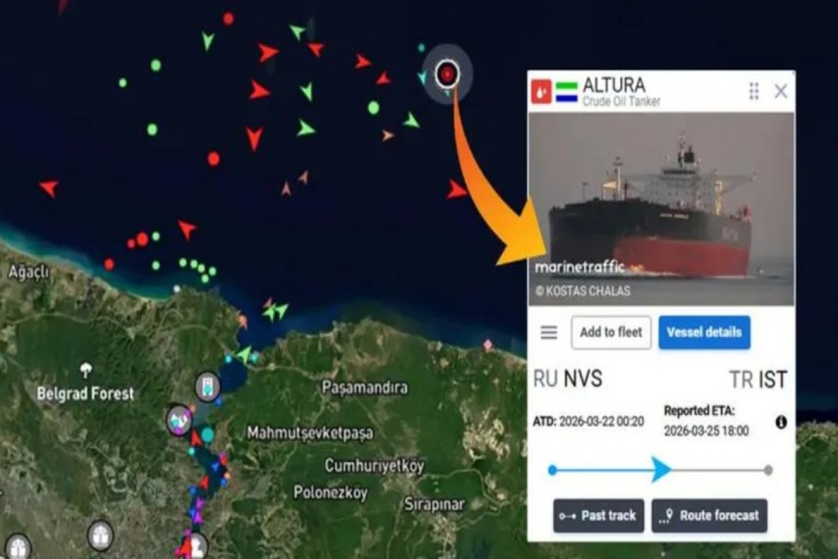 Türkiyənin 140 min ton neftlə yüklü tankeri dronla vurulub