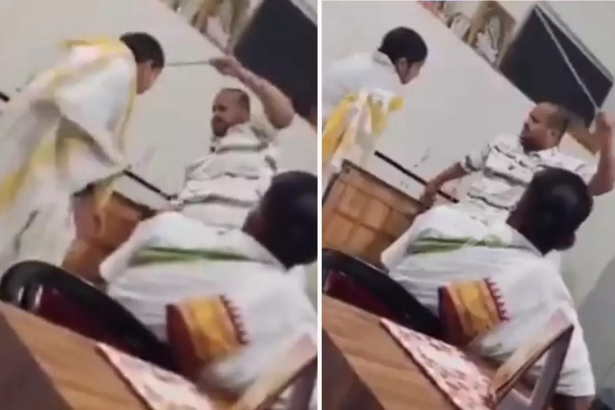 Gənc qızı dəfələrlə qamçıladılar