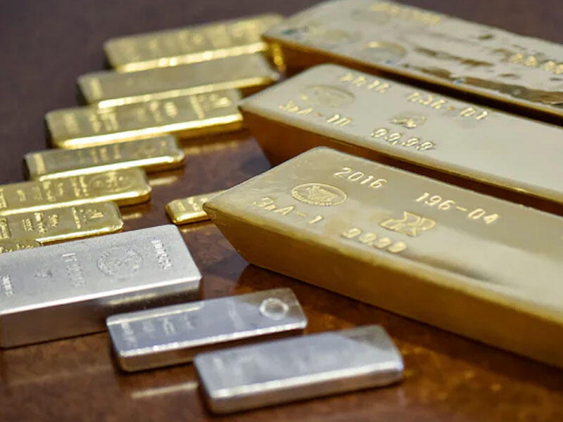 Qızıl bahalaşıb, gümüş isə ucuzlaşdı