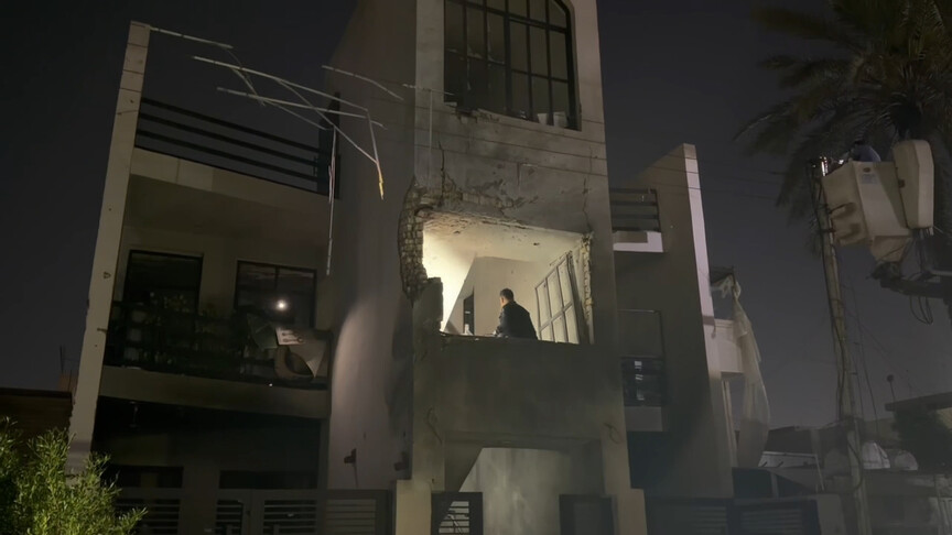 Bağdadda dronun evin üzərinə düşməsi nəticəsində iki nəfər ölüb