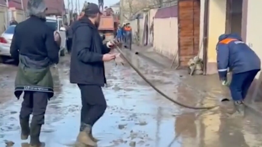 Rusiyanın Dağıstan vilayətində daşqınlar nəticəsində 6 nəfər ölüb