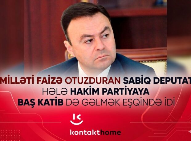 Elnur Allahverdiyev dolanışığını “Kontakt Home”-dəki faizlərlə təşkil edir?