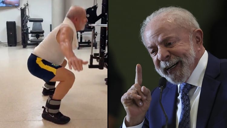 80 yaşlı prezident idman etdi, birinci xanım paylaşdı