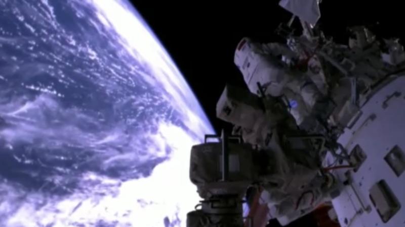 Çinin taikonavt heyəti Tianqonq Kosmik Stansiyasında üçüncü kosmosa çıxıb