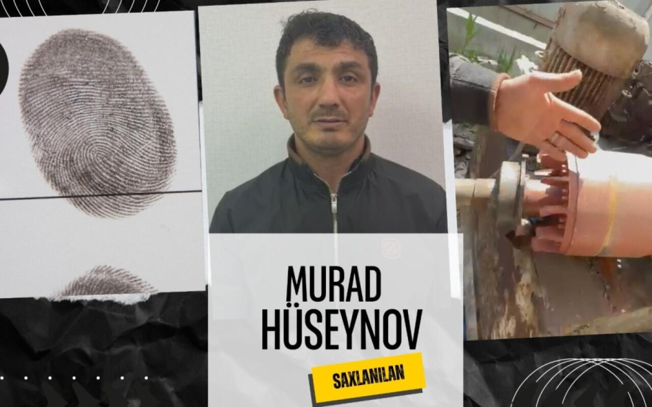 2000 manatlıq əşyaları oğurlayan şəxs tutuldu