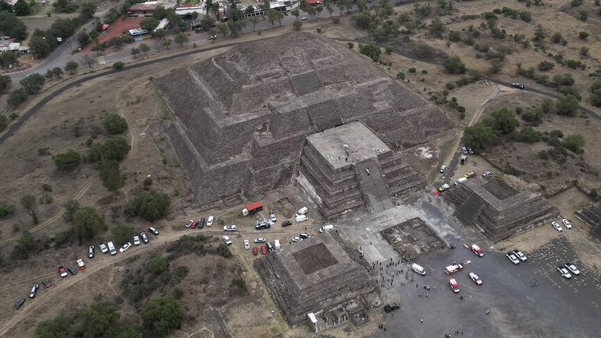 Meksikada Teotihuacan piramidalarında atışma nəticəsində bir nəfər ölüb