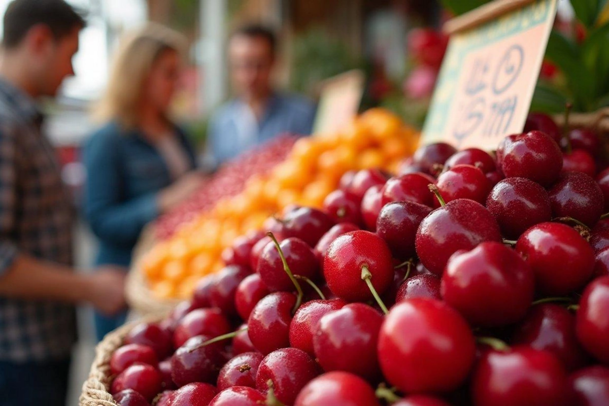 Mövsümün ilk gilası 227 manata satıldı