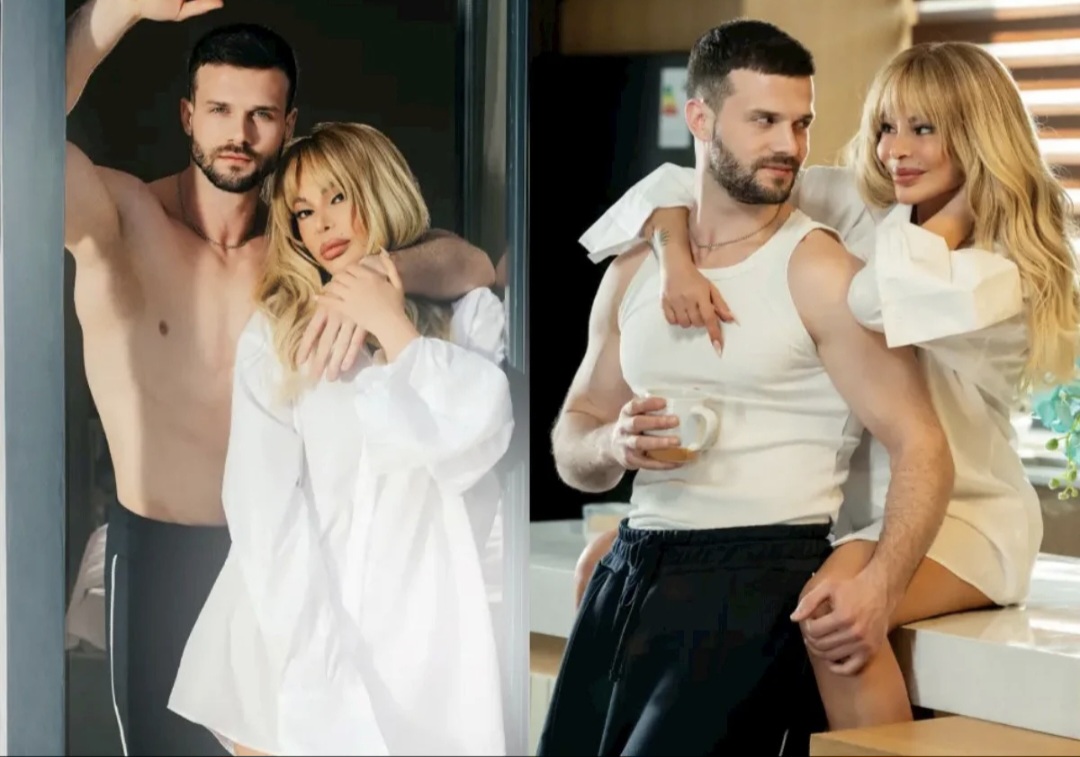 Xalq artistinin rus modellə görüntüləri müzakirə yaratdı — FOTOLAR