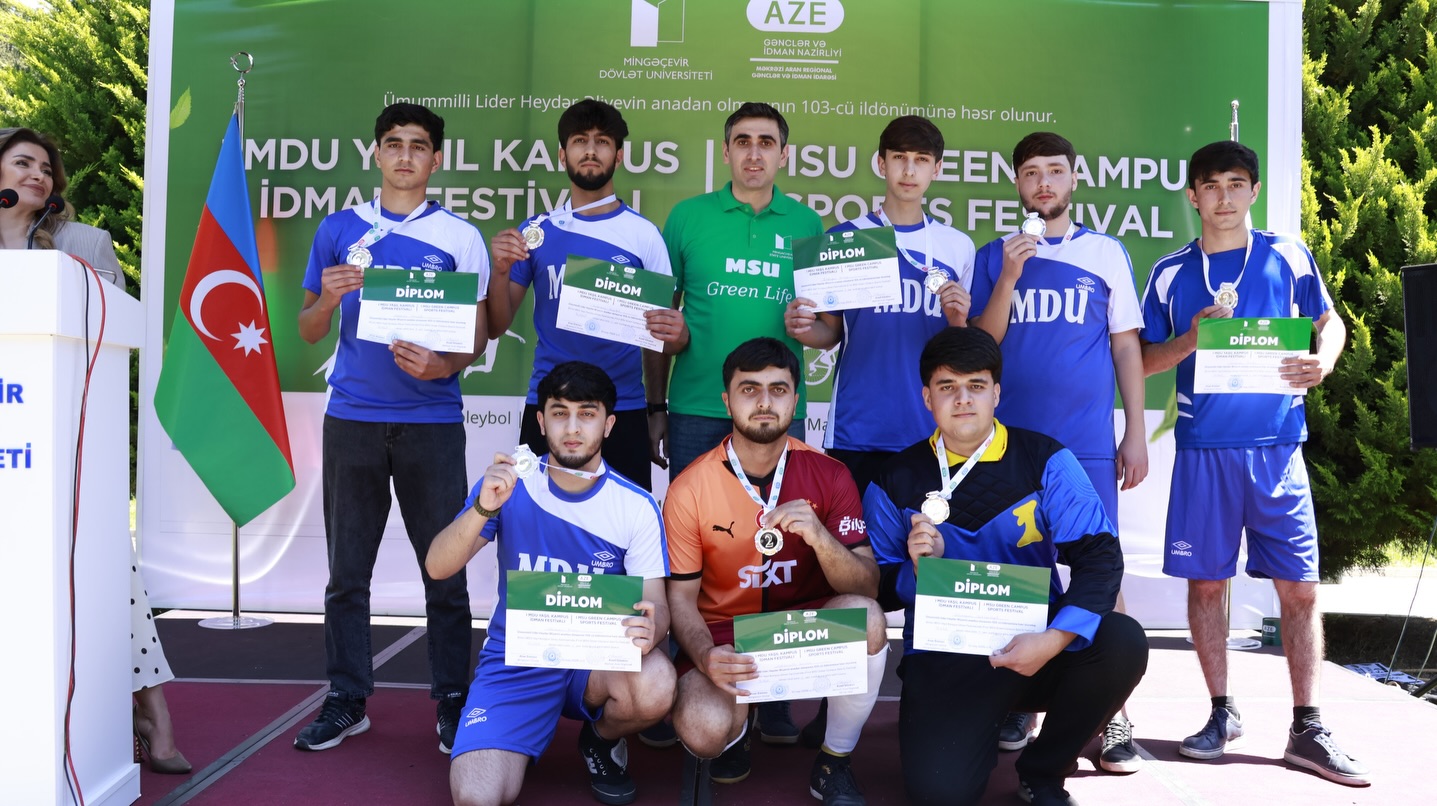 Mingəçevirdə regionun ən böyük yaşıl idman hərəkatı: “I MDU Yaşıl Kampus İdman Festivalı” (I MSU Green Campus Sports Festival) keçirildi!