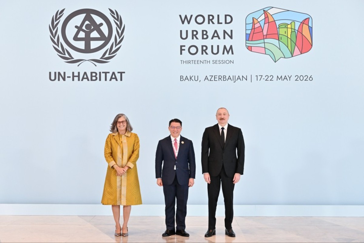 Bakıda WUF13-ün açılış mərasimi keçirilir, Prezident İlham Əliyev tədbirdə iştirak edir - CANLI