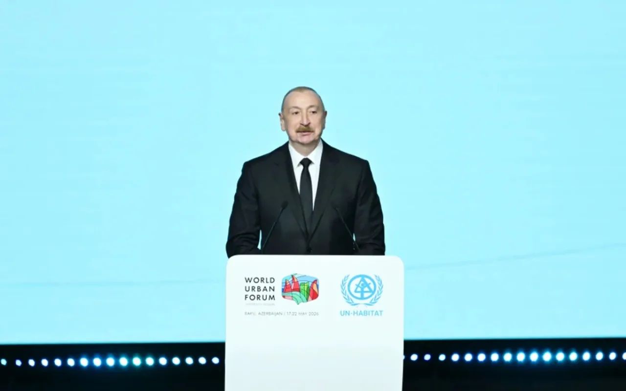 Prezidentin sosial şəbəkə hesablarında WUF13-ün açılış mərasiminə dair videoçarx paylaşıldı
