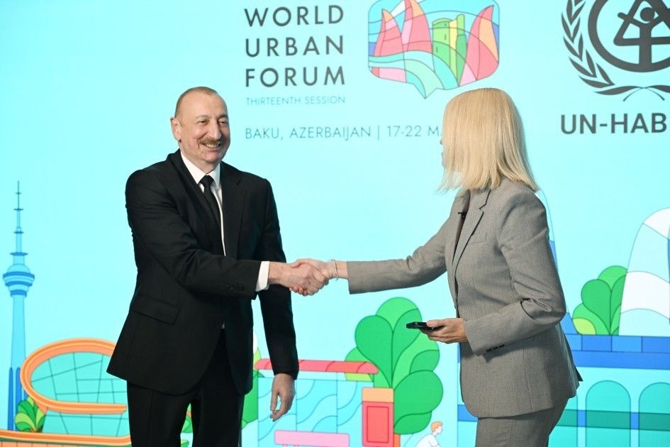İlham Əliyev “Euronews”a müsahibə verib - FOTOLAR