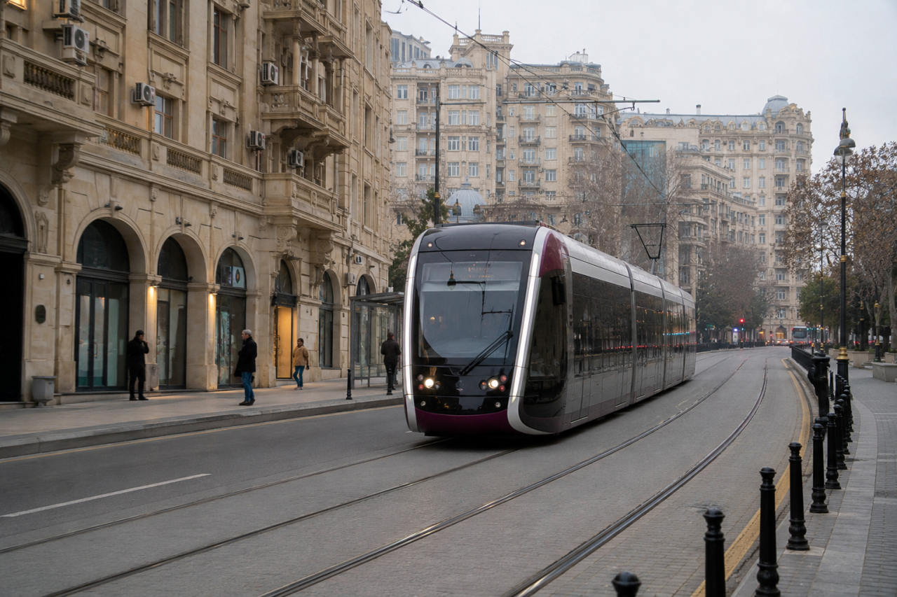 Bakıda tramvay xətləri bu tarixədək istifadəyə VERİLƏCƏK