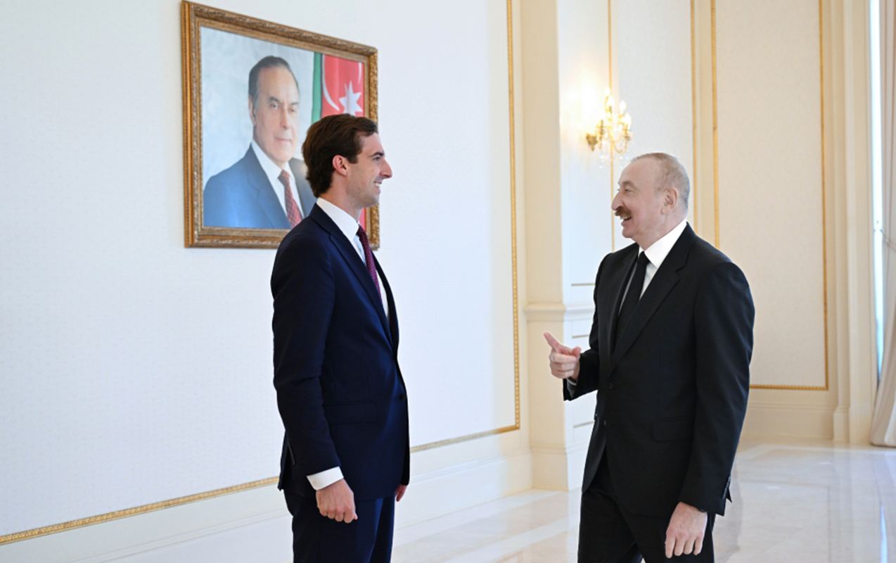 Prezident ABŞ Dövlət katibinin köməkçisini qəbul etdi - Fotolar