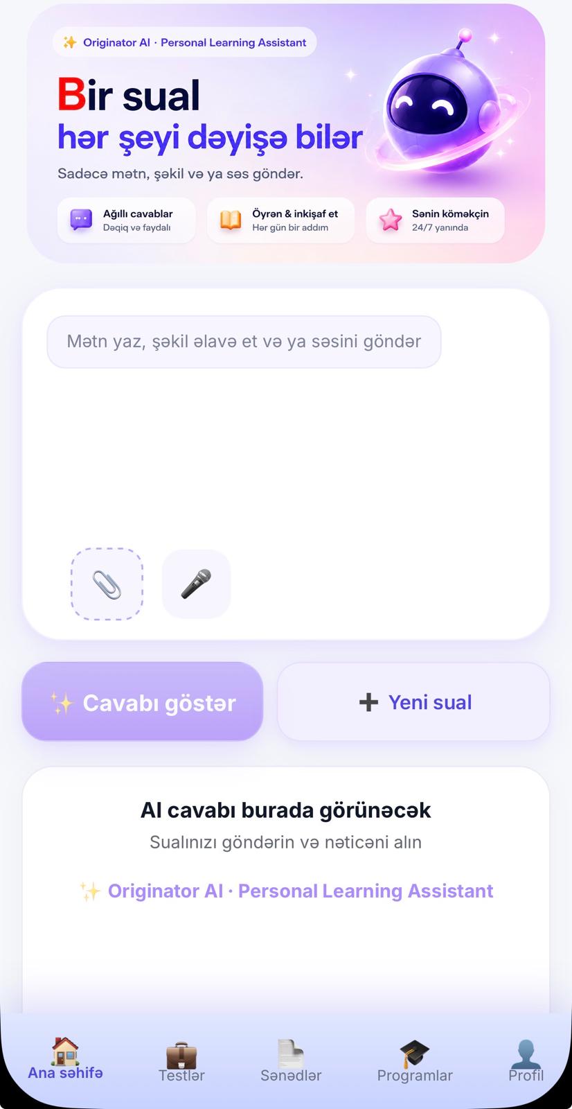 Azərbaycanda təhsil yönümlü süni intellekt platforması istifadəyə verilib