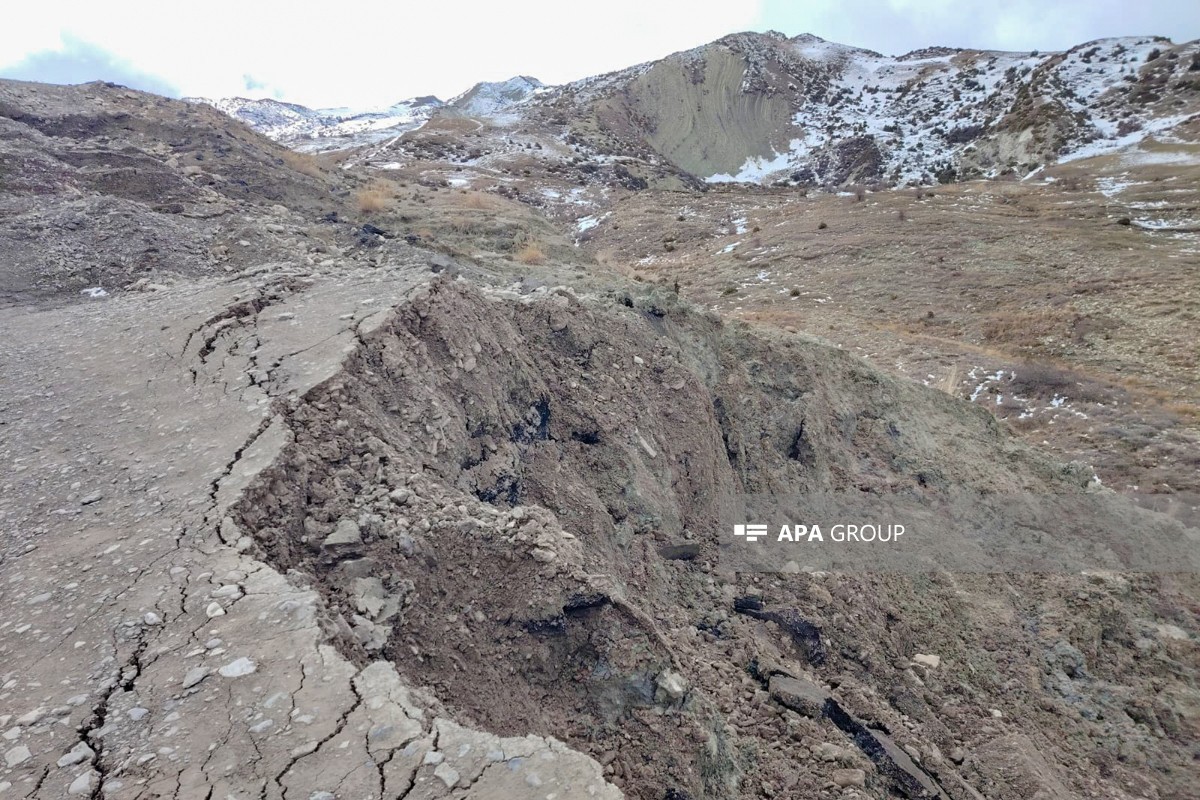 Qubada sürüşmə qeydə alınıb