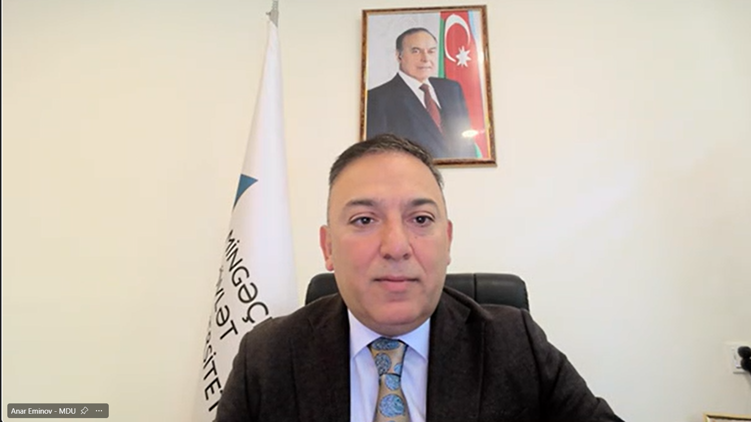 MDU-nun rektoru Anar Eminov “Clarivate” vebinarında tədqiqatda keyfiyyət və beynəlxalq elmi görünürlük barədə danışıb: “Keyfiyyətli tədqiqat universitetin sərhədlərini aşan ən güclü akademik imzasıdır”