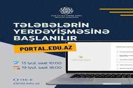 Tələbələrin yerdəyişməsi üzrə sənəd qəbuluna başlanılır