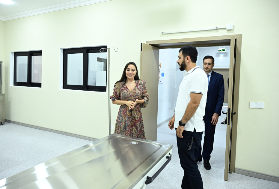 Leyla Əliyeva Yevlaxda Sahibsiz Heyvanlara Qayğı Mərkəzinin regional bölməsinin açılışında iştirak edib - FOTO