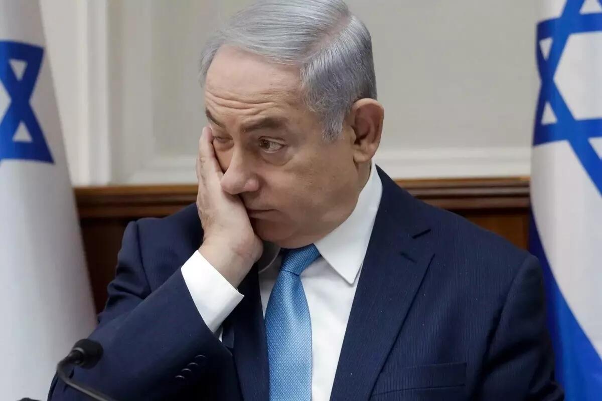 Arvadı Netanyahunun üstünə qışqırdı - (Video)