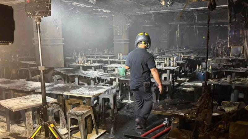 Taylandda bar yanğınında ölənlərin sayı 30-a çatıb