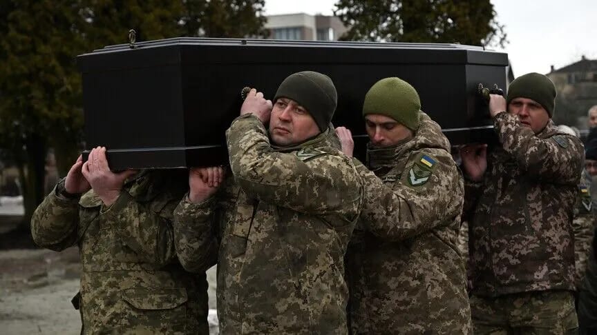 Ukrayna: Rusiyadan 501 ukraynalı hərbçinin cəsədini təhvil aldıq
