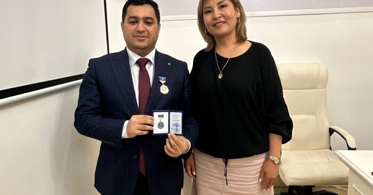 Fərid Şahbazlı Qazaxıstanda beynəlxalq mükafata layiq görülüb