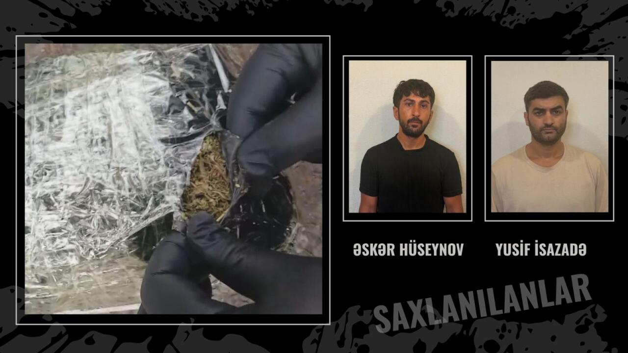 Tovuzda 3 kiloqram narkotik aşkarlanıb - İki nəfər həbs edildi - (Video)