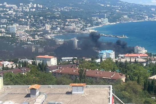 Ukrayna dəniz dronları Yaltadakı limana hücum edib