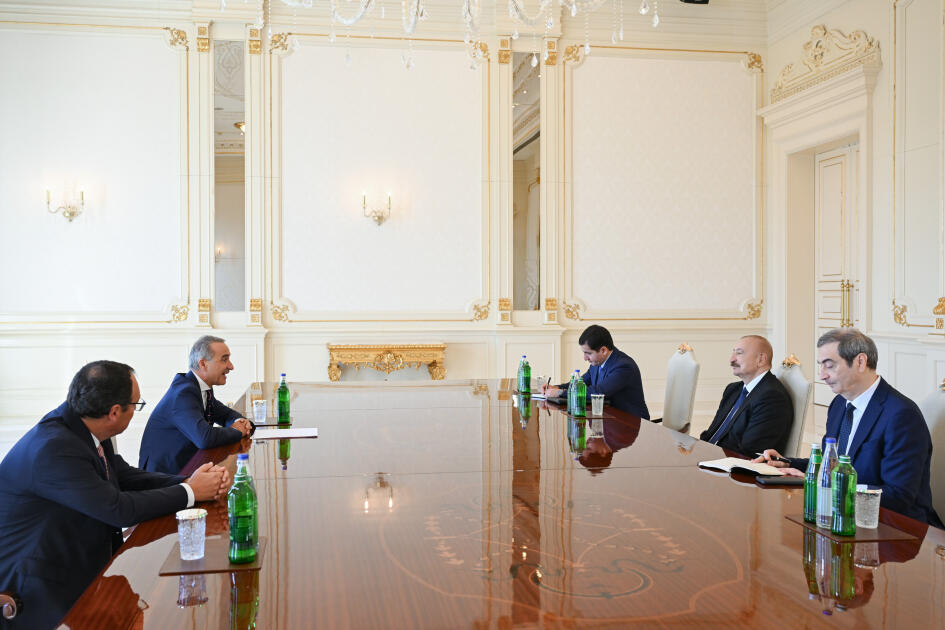 Prezident İlham Əliyev ATƏT Parlament Assambleyasının prezidentini qəbul edib - (Foto)