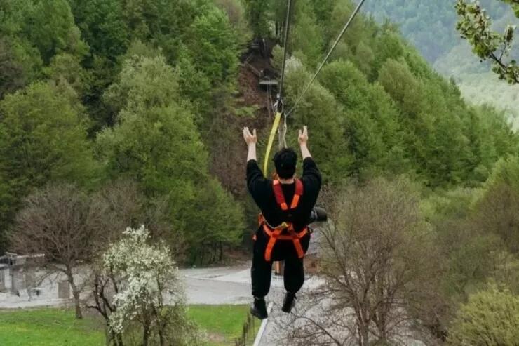 İki nəfərin öldüyü ziplayn faciəsində yeni versiya ortaya çıxdı - (Foto)