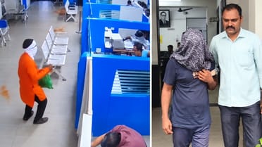Müştəri qismində banka daxil olub istiot tozu ilə soyğunçuluq törətdi